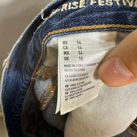 American Eagle Vintage Hi-Rise Festival Shorts - Picture 6 of 6